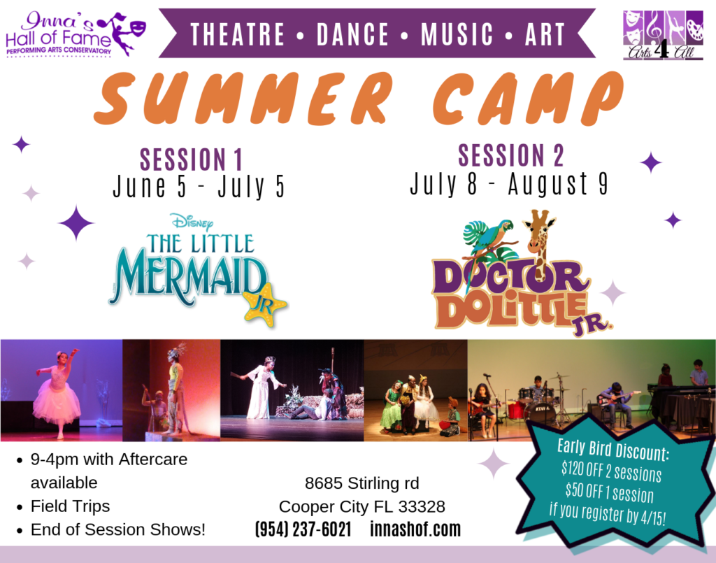 Performing Arts Summer Camp - Inna's Hall of Fame Cooper City, Broward